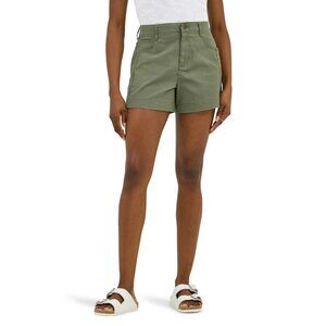 Lee Women's A-Line Short, Size 20, 4" inseam, Regular Fit, High Rise, Green